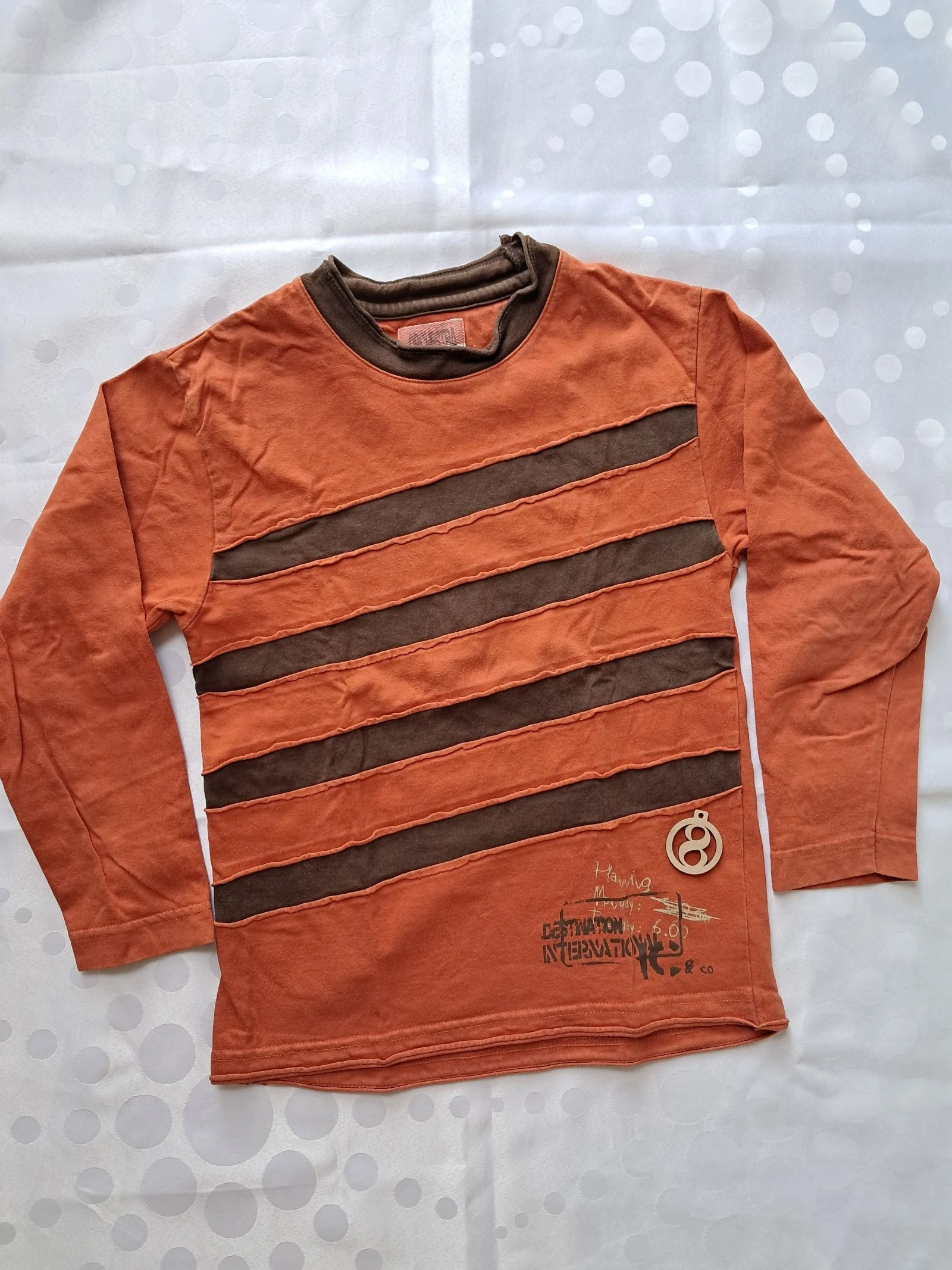 Tee-shirt manche longue taille 8ans 128cm
